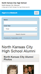 Mobile Screenshot of northkansascityhighschoolalumni.com